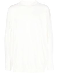 Hed Mayner - Drop-Shoulder Crew-Neck Sweatshirt - Lyst