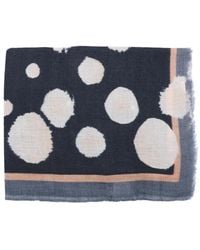Altea - Polka-Dot Fringed Scarf - Lyst