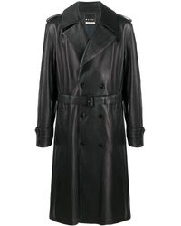 Marni Trench con cintura - Nero