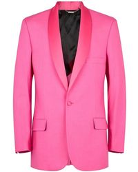 John Richmond - Shawl-Lapel Single-Breasted Blazer - Lyst