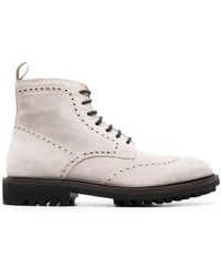 SCAROSSO - Thomas Suede Boots - Lyst