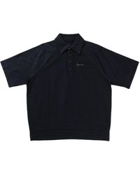 Givenchy - Logo-lettering Polo Shirt - Lyst
