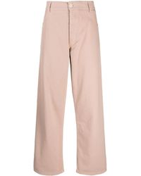 Baserange - Jeans Dritti A Vita Alta - Lyst