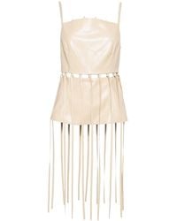 Nanushka - Citta Faux-Leather Top - Lyst