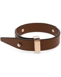 Max Mara - Agiate Leather Bracelet - Lyst