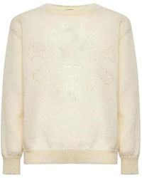 John Richmond - Cutout-Detail Sweater - Lyst