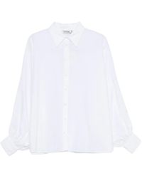 SOSUE - Antonia Cuffed-Sleeve Buttoned Shirt - Lyst