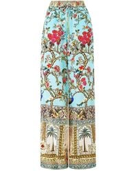 CAMILLA - Sultans And Queens Drawstring-Fastening Trousers - Lyst