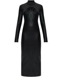 DIESEL - M-Zary Viscose Dress - Lyst