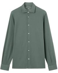 Fedeli - Long-Sleeve Knitted Shirt - Lyst