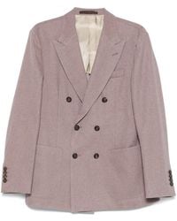 Eleventy - Double-Breasted Pocket Blazer - Lyst