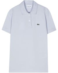 Lacoste - Embroidered-logo Cotton Polo Shirt - Lyst