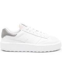 New Balance - Ct302 Panelled Leather Sneakers - Lyst