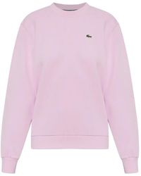 Lacoste - Sudadera Con Parche Del Logo - Lyst