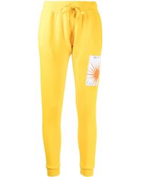 LA DETRESSE - Logo-Patch Cotton-Blend Track Trousers - Lyst