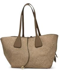 Borbonese - Borsa A Spalla Con Stampa - Lyst