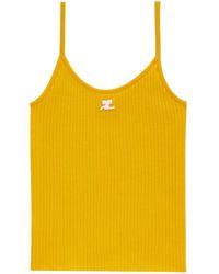 Courreges - Decolleté Tanktop - Lyst
