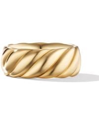 David Yurman - Sculpted Cable Contour Ring - Lyst