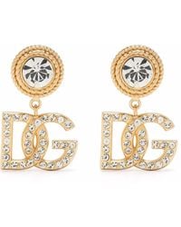 Dolce & Gabbana - Diva Dg クリスタルイヤリング - Lyst