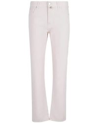 Jacob Cohen - Logo-Patch Jeans - Lyst
