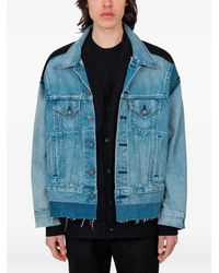 Junya Watanabe - Denim Panelled Jacket - Lyst