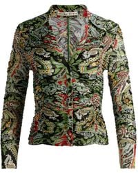 Alice + Olivia - Langärmeliges Shirt Portia - Lyst