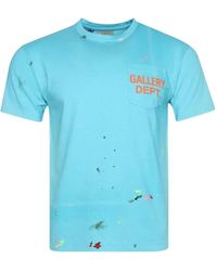 GALLERY DEPT. - Splatter-Detail Cotton T-Shirt - Lyst