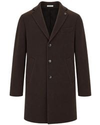 BRERAS Milano - Single-Breasted Wool-Blend Coat - Lyst