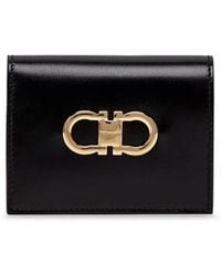 Ferragamo - Gancini Compact Wallet - Lyst
