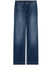 A.P.C. - Victoria Straight-Leg Jeans - Lyst