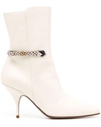 Bally - Odeya 85mm Leather Boots - Lyst