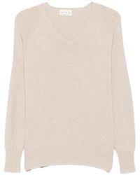Ma'ry'ya - V-Neck Raglan-Sleeve Sweater - Lyst