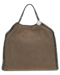 Stella McCartney - Falabella Chain-Trim Tote Bag - Lyst