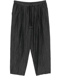 CALMLENCE - Tapered-Hose mit Bundfalten - Lyst