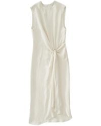 Studio Nicholson - Delph Knotted Sleeveless Midi Dress - Lyst