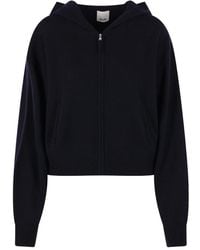 Allude - Zip-Fastening Hoodie - Lyst