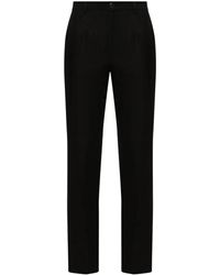 Dolce & Gabbana - Linen Tailored Trousers - Lyst