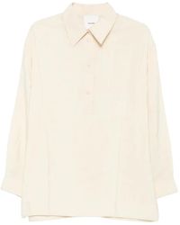 Nanushka - Linka Blouse Met Knoopsluiting - Lyst