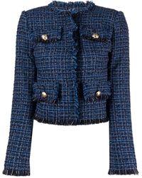 Liu Jo - Bouclé Tweed Jacket - Lyst