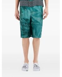 Pierre Louis Mascia - Landscape-Print Shorts - Lyst
