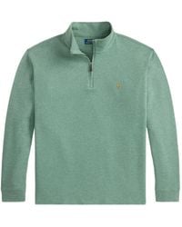Polo Ralph Lauren - Estate-Rib Quarter-Zip Sweater - Lyst