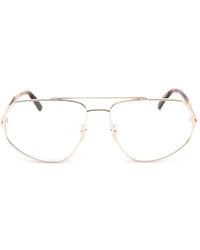 MCM - Aviator-Frame Glasses - Lyst