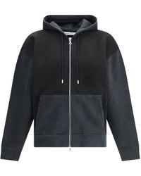 Our Legacy - Rascal Zip-Front Hooded Sweatshirt - Lyst