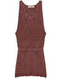 Twinset - Gebreide Top - Lyst