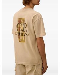 C.P. Company - Logo-Print Short-Sleeve T-Shirt - Lyst
