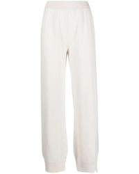 Barrie - Tapered-Leg Cashmere Trousers - Lyst