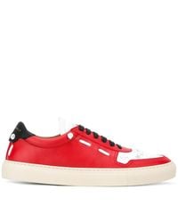 Givenchy - Paneled Low Top Sneakers - Lyst