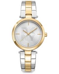 DKNY - Logo-Embossed 32Mm Watch - Lyst