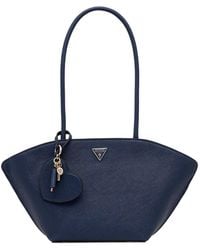 Guess - Bolena heart-charm tote bag - Lyst
