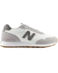 New Balance - Suede-Panelled Low-Top Sneakers - Lyst